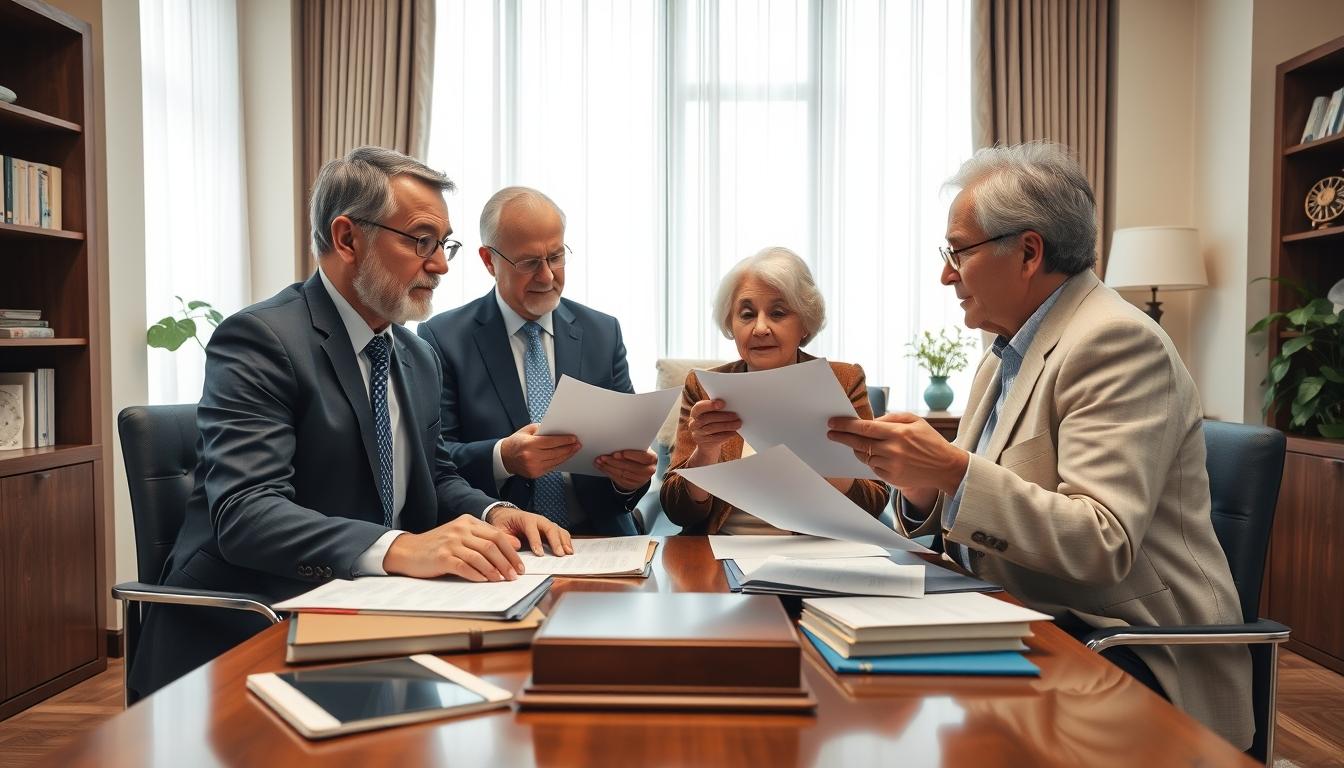 Senior legal support team